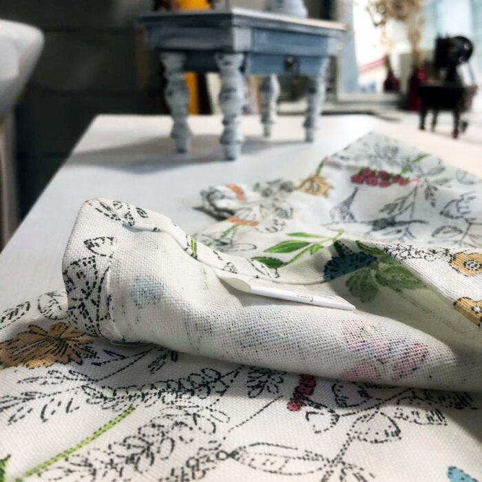 Set Tavola Erbe di Campo, 100% cotone prelavato - immagine 4