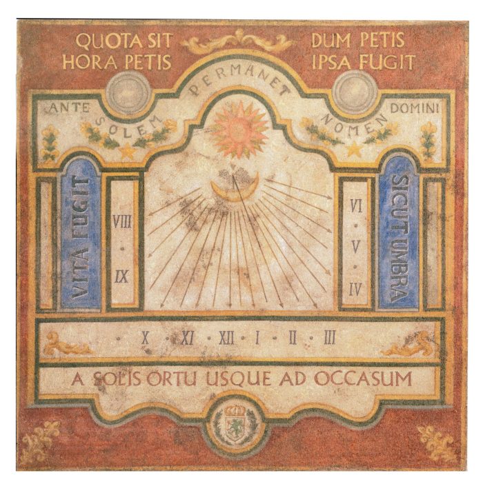 Affresco con Meridiana in Stile Pompeiano - immagine 2
