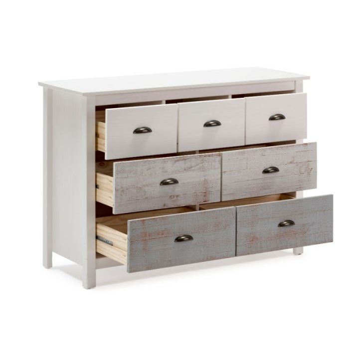Cassettiera in legno massiccio Romantica - immagine 2