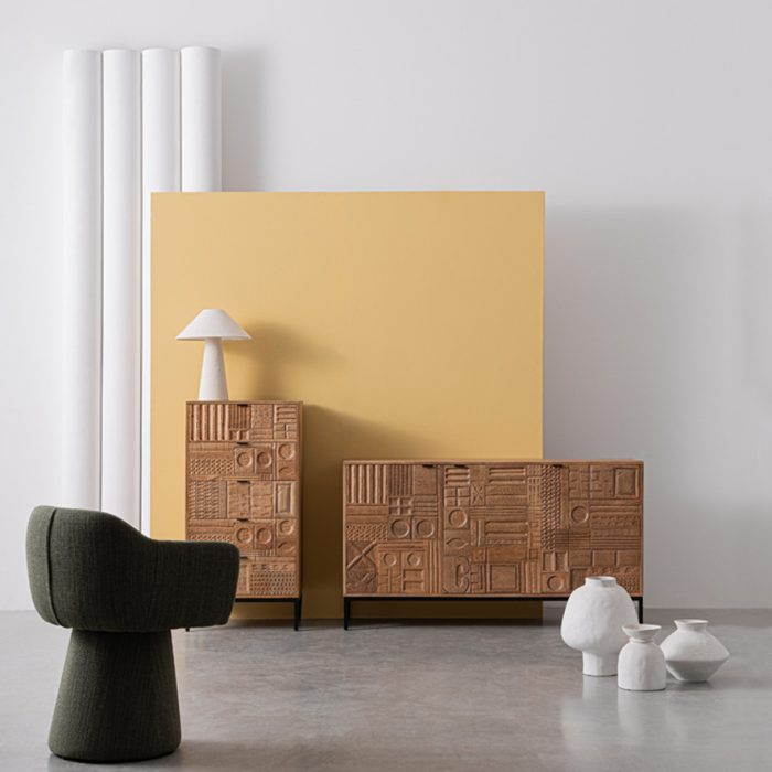 Credenza 3 ante Kindia, Bizzotto - immagine 1