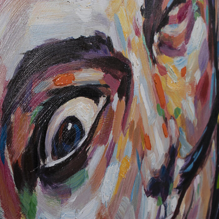 Quadro olio su tela "Village", Bizzotto 2