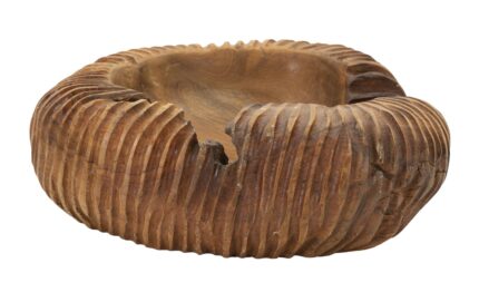 S/Tasche Garit In Teak Ric. Cm 37X40X16 (Pezzi Unici - Non Rip. In Serie)