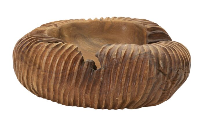 S/Tasche Garit In Teak Ric. Cm 37X40X16 (Pezzi Unici - Non Rip. In Serie) - immagine 1