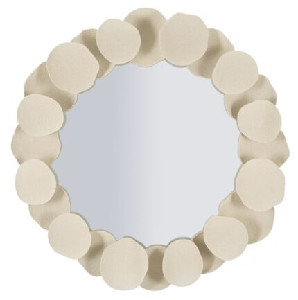 Specchio Da Muro Dune Cm 85X7,5X85 (Misura Specchio Cm Ø 62)