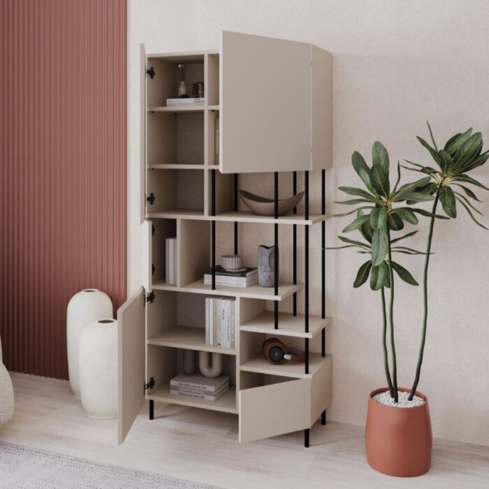 Libreria Key, cashmere - immagine 2