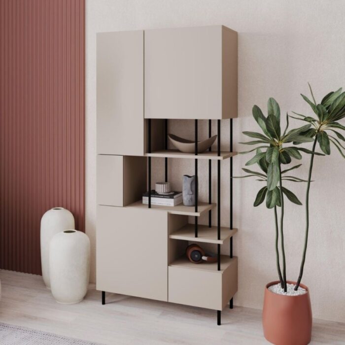 Libreria Key, cashmere - immagine 3