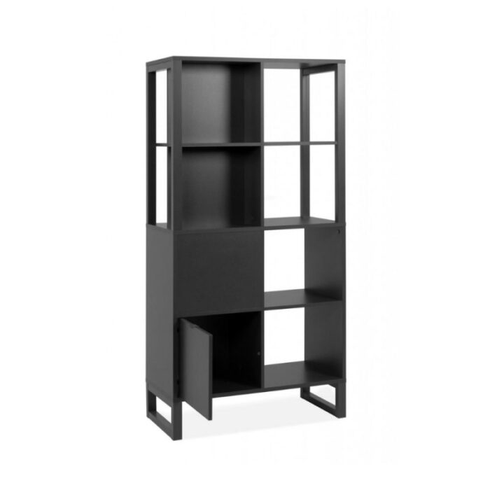 Credenza a giorno bifacciale Sumatra20A, antracite - immagine 2