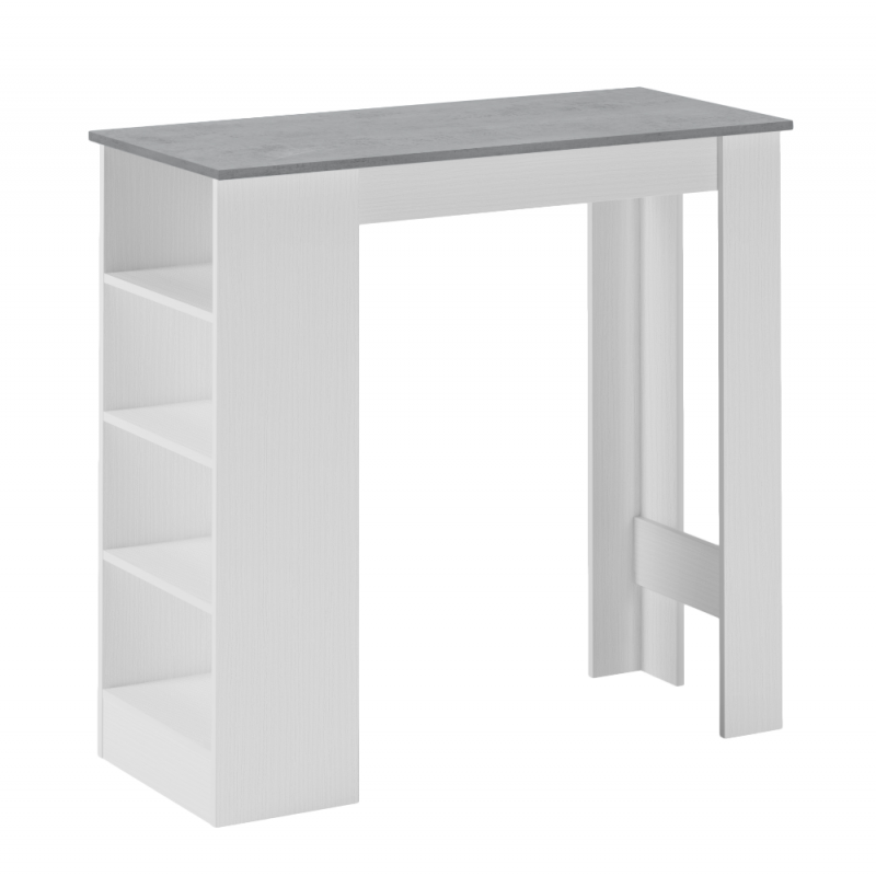 tavolo-consolle-alta-kivo-con-3-ripiani-laterali-rionova-arredamento Tavolo consolle alta Kivo - immagine 3